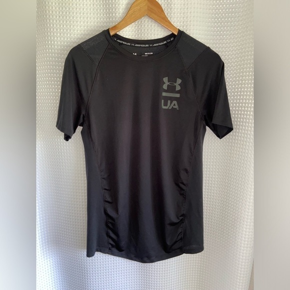 2/30$ Men’s UNDER ARMOUR MK-1 Logo Graphic black T-Shirt‎ size small - Picture 3 of 13